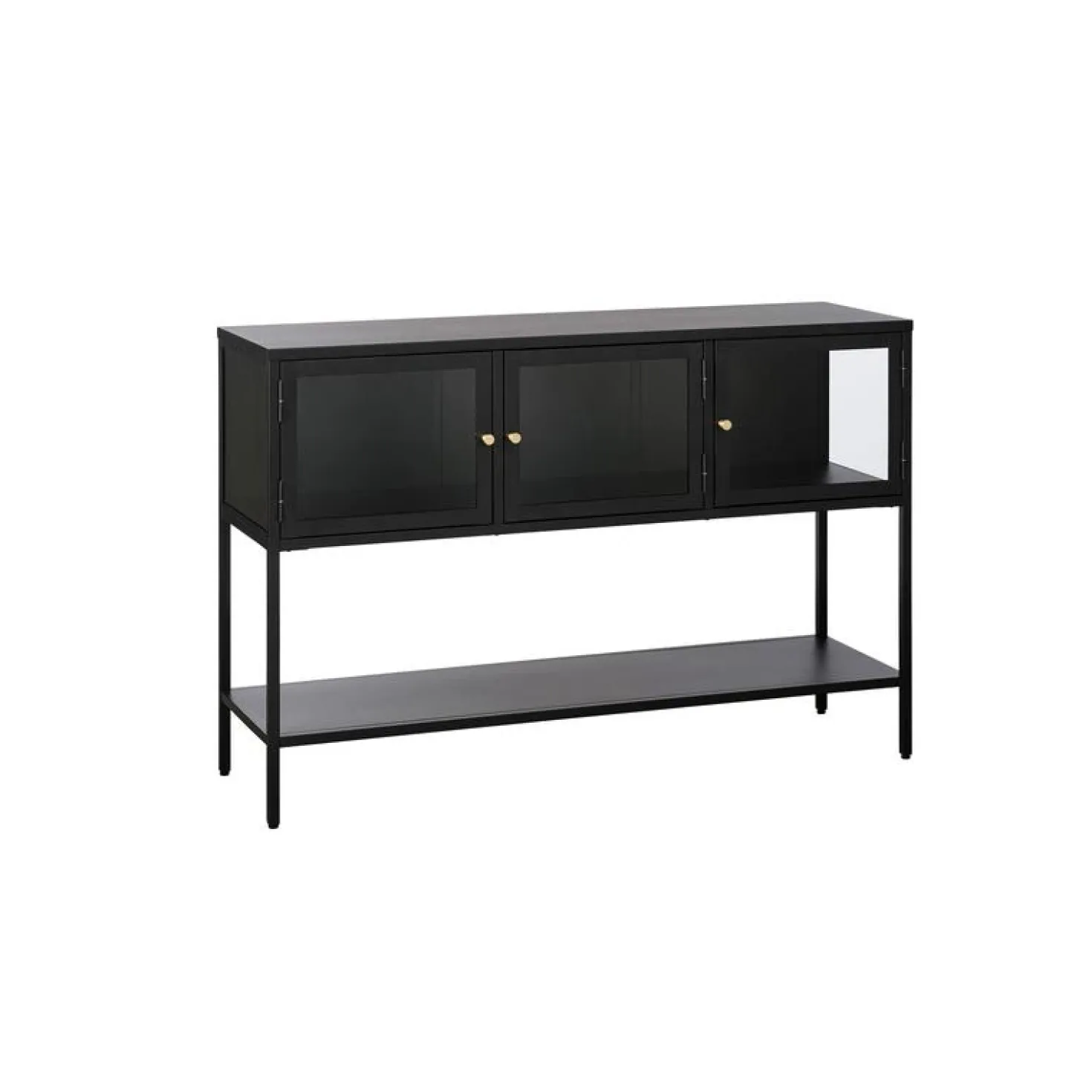 Tommy Sidetable Zwart 131cm