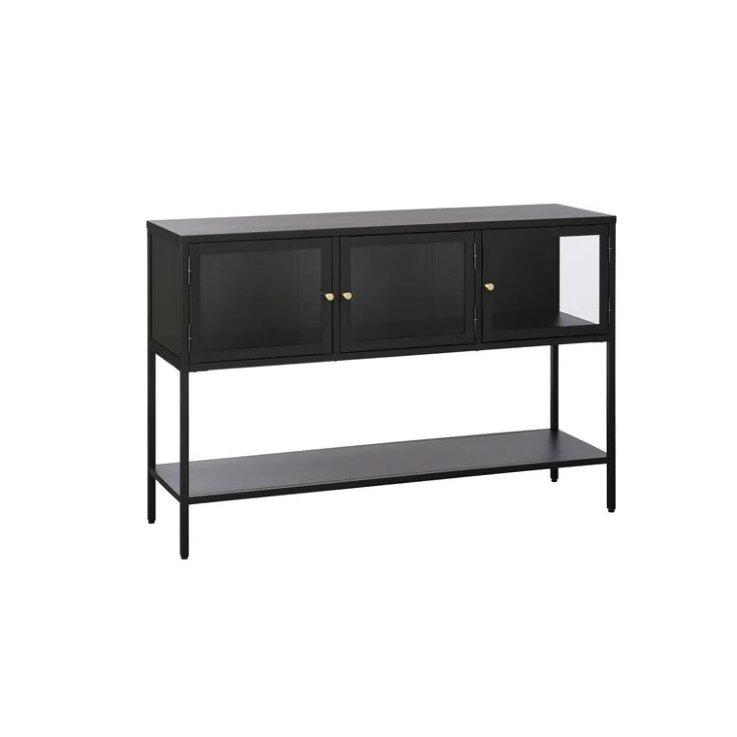 Tommy Sidetable Zwart 131cm