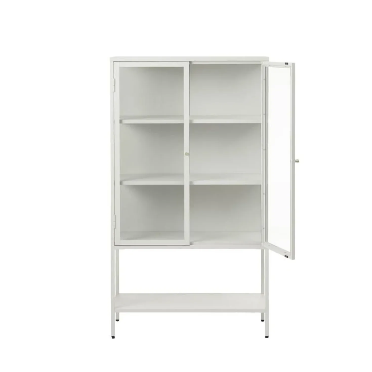 Tommy Vitrinekast Greige 90cm