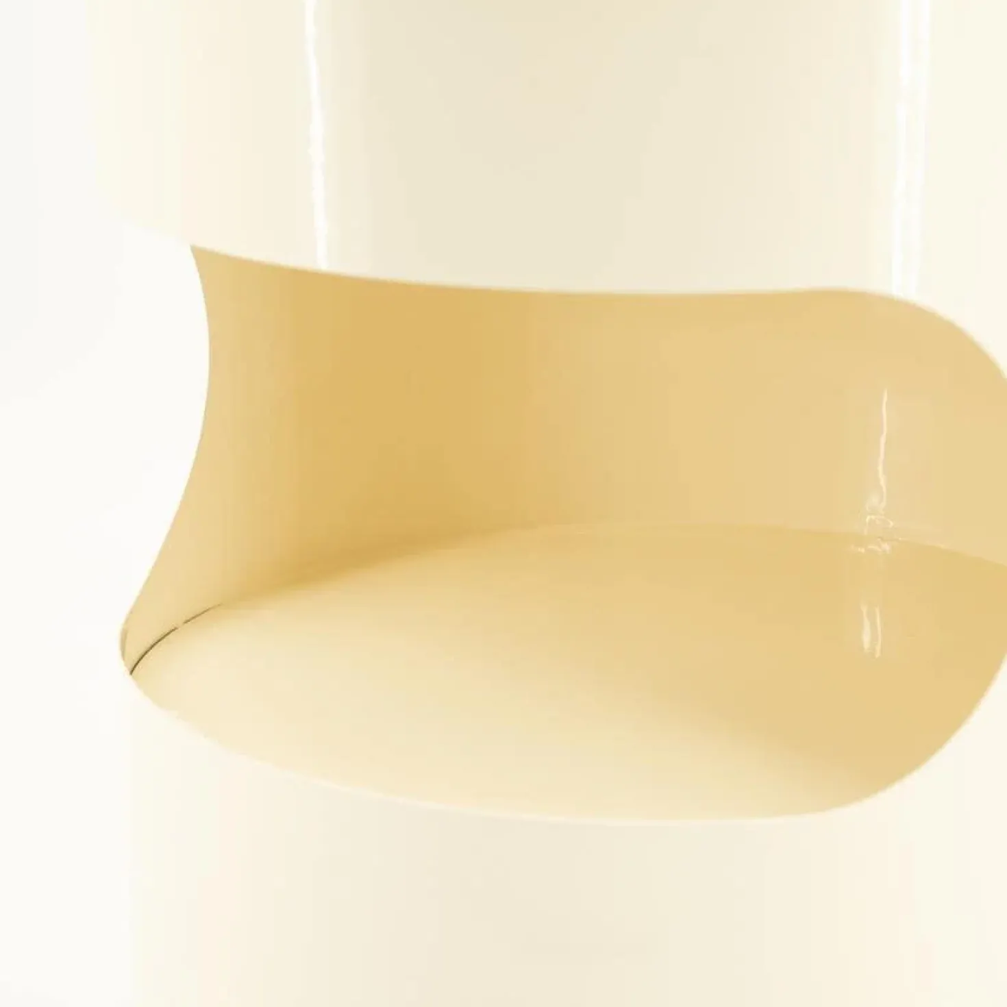 Tondo Bijzettafel Beige 37cm