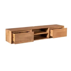 Tony Zwevend Tv meubel Naturel Mangohout 160 cm