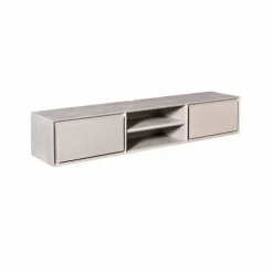 Tony Zwevend Tv meubel Taupe Mangohout 160 cm