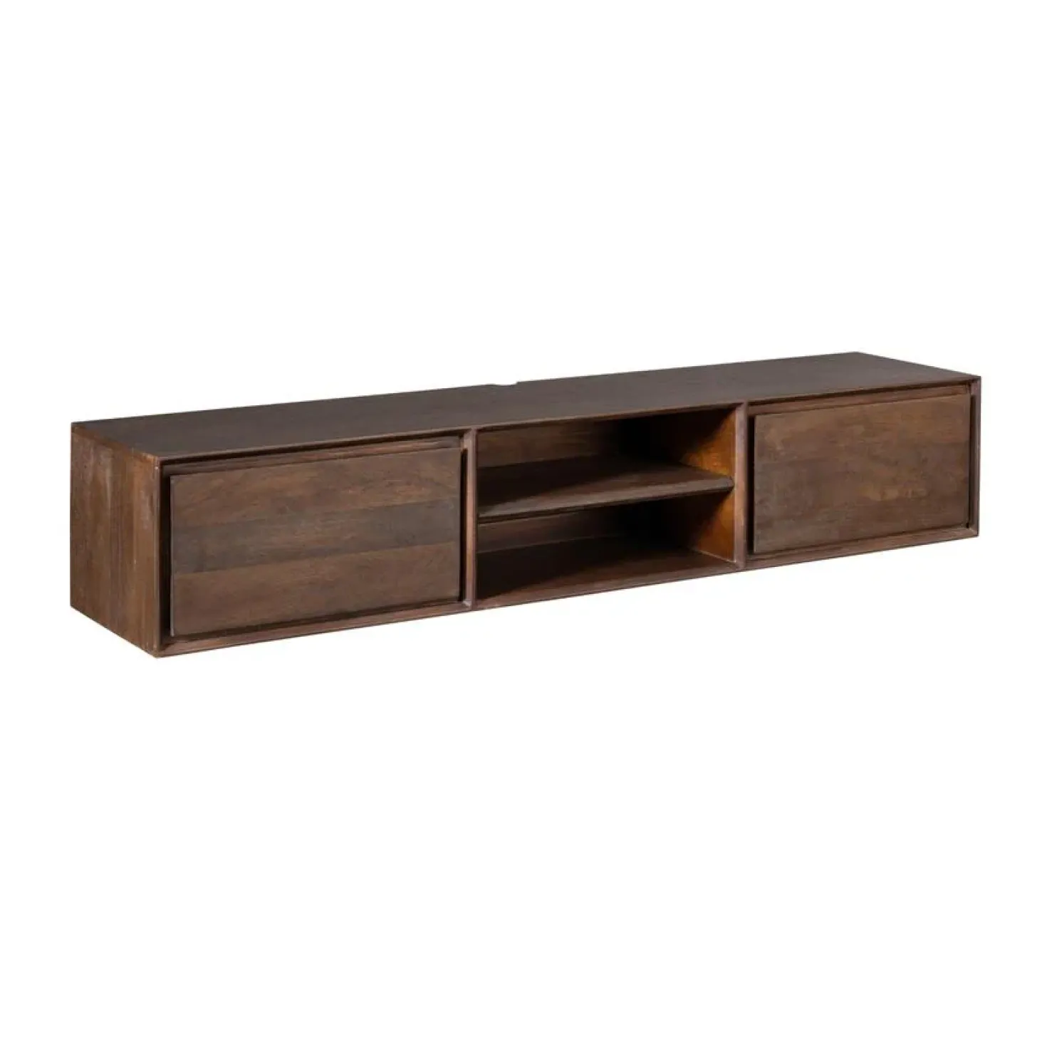 Tony Zwevend Tv meubel Walnoot Mangohout 160 cm