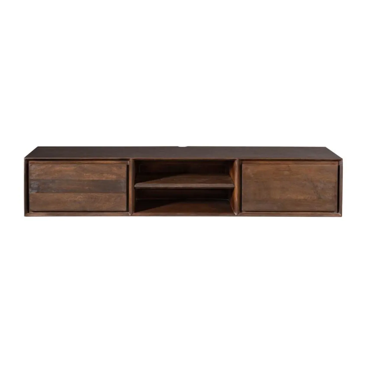 Tony Zwevend Tv meubel Walnoot Mangohout 160 cm