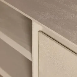 Tony Zwevend Tv meubel Zand Mangohout 120 cm