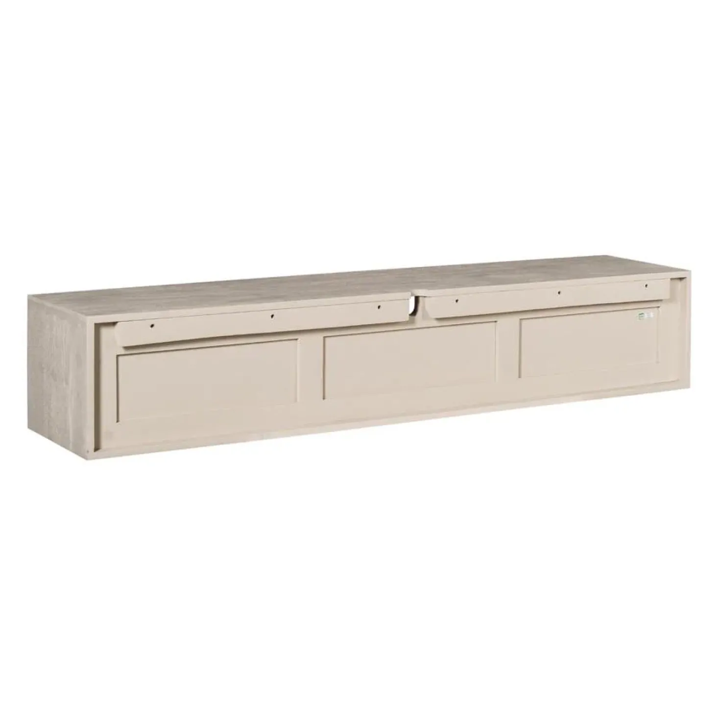 Tony Zwevend Tv meubel Zand Mangohout 160 cm