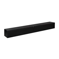 Tony Zwevend Tv meubel Zwart Mangohout 280 cm