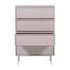 Tours Ladekast 4 Lades Melamine/MDF Zand 70cm