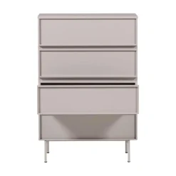 Tours Ladekast 4 Lades Melamine/MDF Zand 70cm
