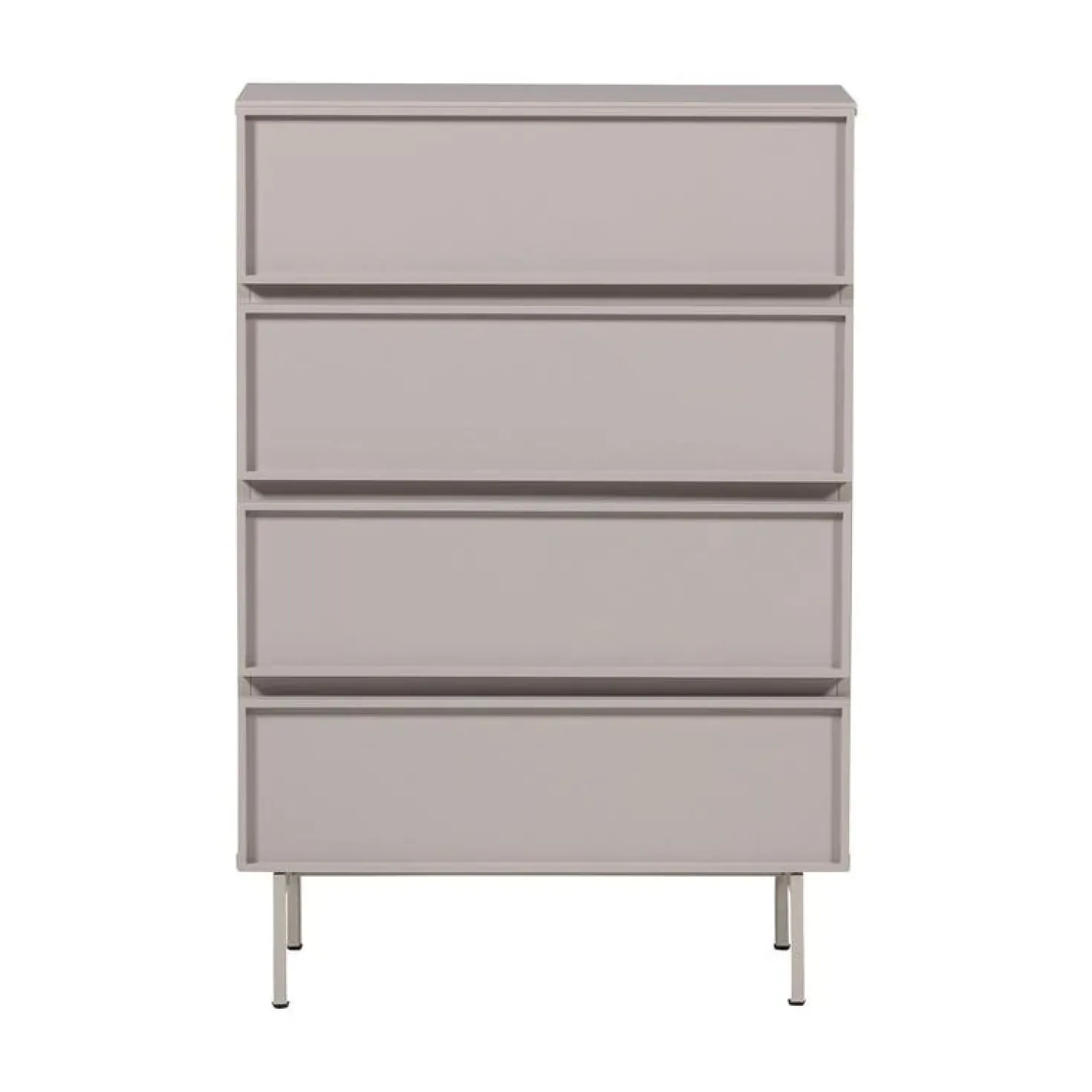 Tours Ladekast 4 Lades Melamine/MDF Zand 70cm