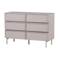 Tours Ladekast 6 Lades Melamine/MDF Zand 120cm
