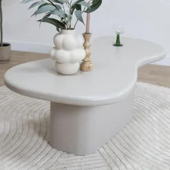 Tove Salontafel Organisch Beton cire 130cm
