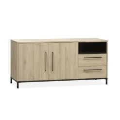 Tresso Dressoir 2 deuren Lichthout 166cm