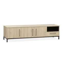 Tresso Tv meubel groot Lichthout 198cm