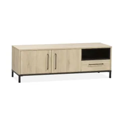 Tresso Tv meubel klein Lichthout 150cm