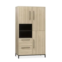 Tresso Wandkast Lichthout 112cm