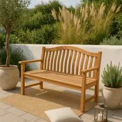 Tuinbank teak Ergo 158cm