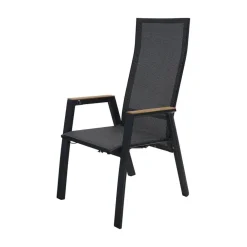 Tuinstoel Amir Teak Noir