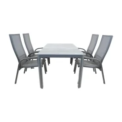 Tuintafel Castilla 2.0 Noir 160cm