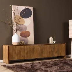 Tv meubel Dense Mangohout 200 cm