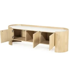 Tv-meubel Don eikenhout 165cm