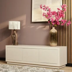 TV meubel Dortmund mangohout zand 150cm