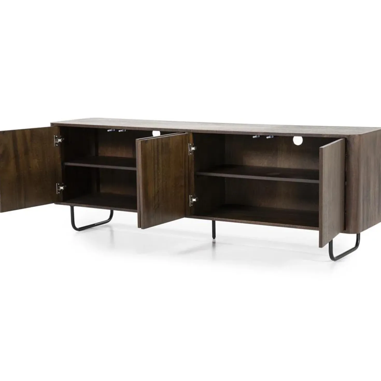 TV meubel James mangohout Bruin 190cm