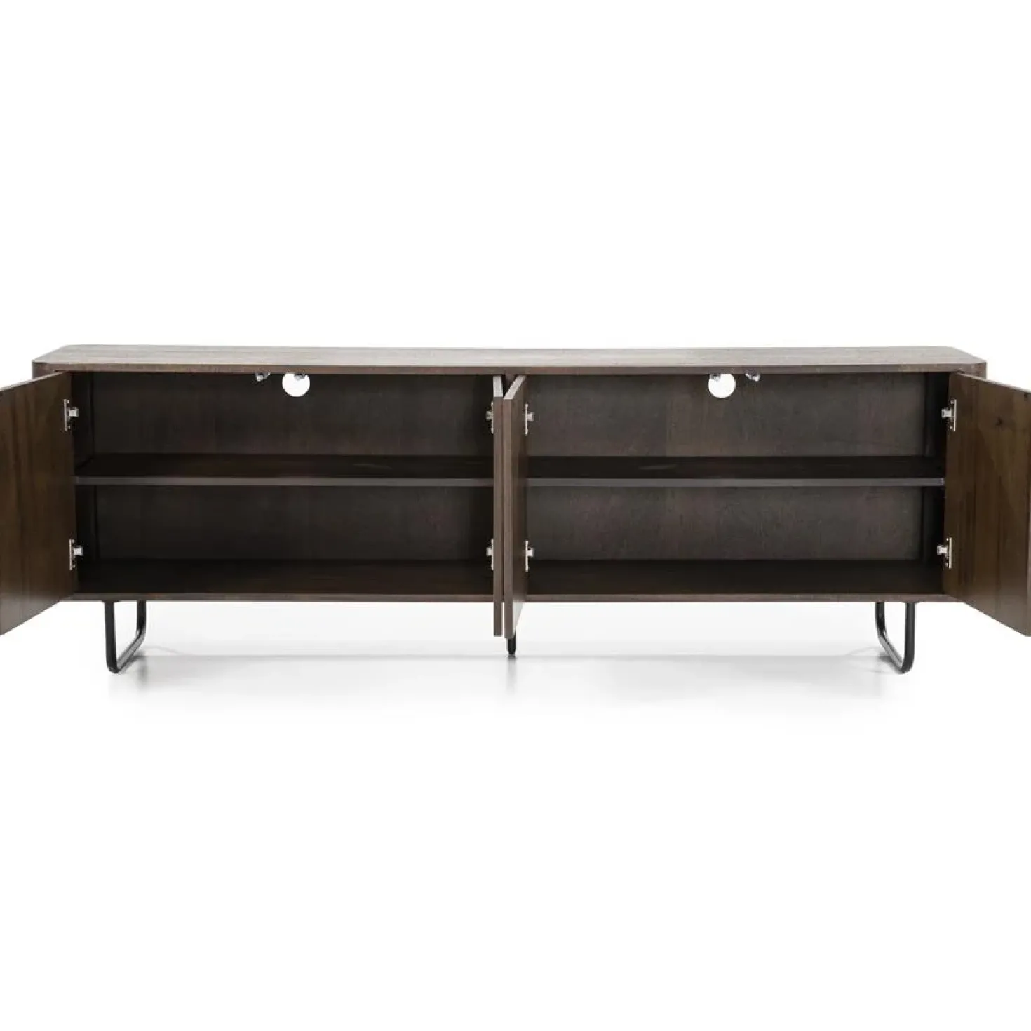 TV meubel James mangohout Bruin 190cm