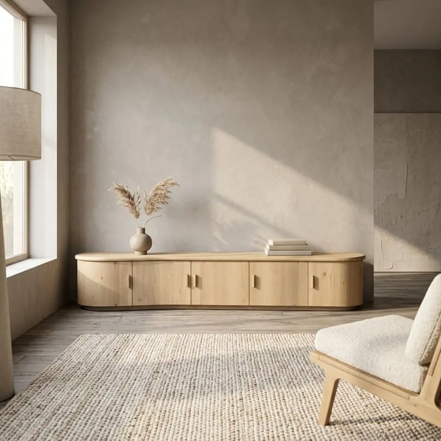 Tv-meubel Josh naturel 240cm
