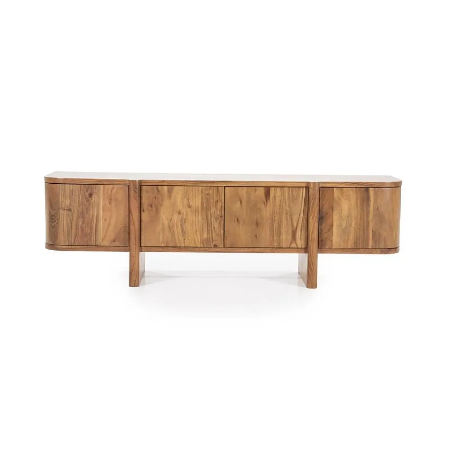 TV-meubel Julian acaciahout 4 deurs 170cm