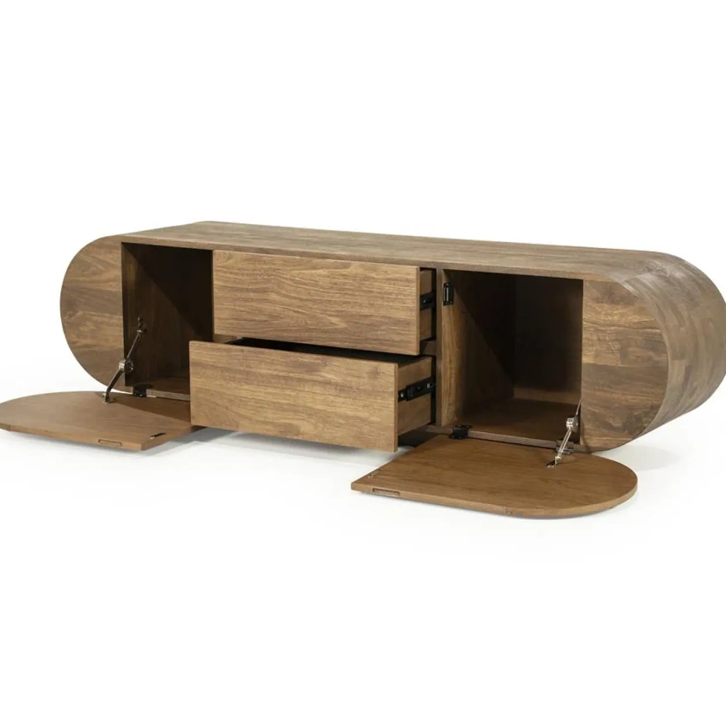 Tv-meubel King mangohout 160cm