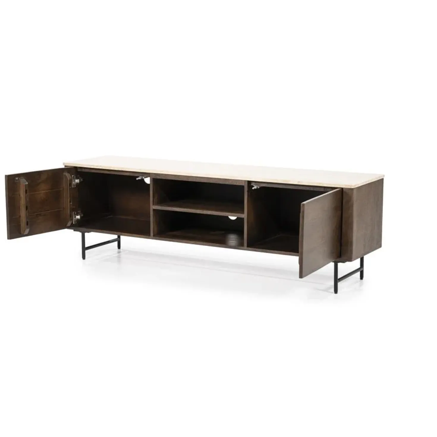TV meubel Lio mangohout 2 deurs 170cm