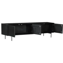 Tv meubel Martin 165 cm zwart
