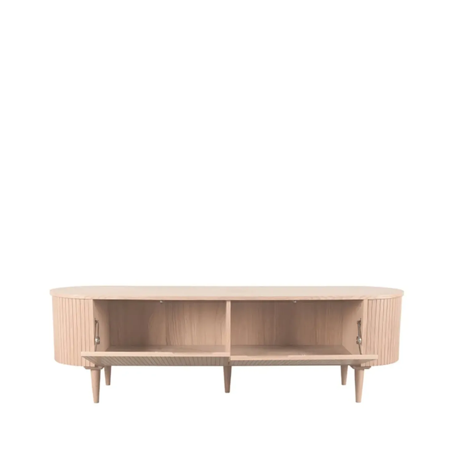 Tv Meubel Oliva Naturel Eikenhout 180cm
