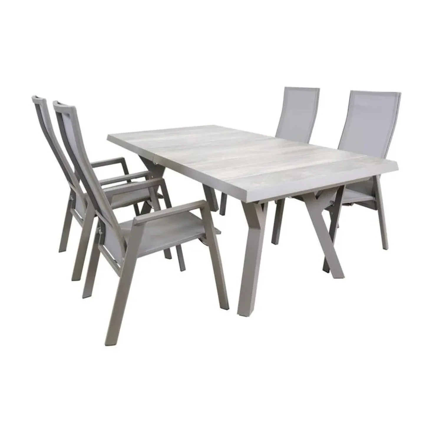 Uittrektafel Castilla Pardo Exclusive 204-264cm