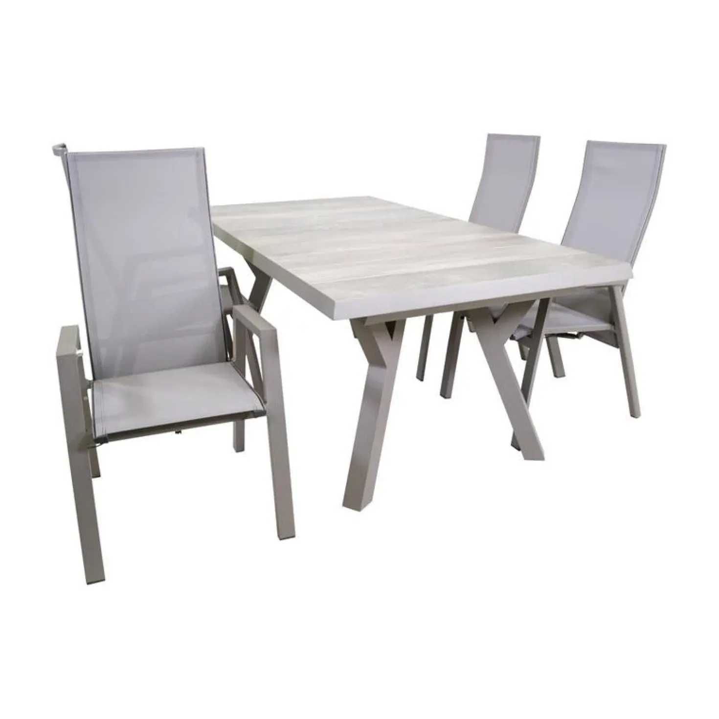 Uittrektafel Castilla Pardo Exclusive 204-264cm