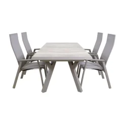 Uittrektafel Castilla Pardo Exclusive 204-264cm