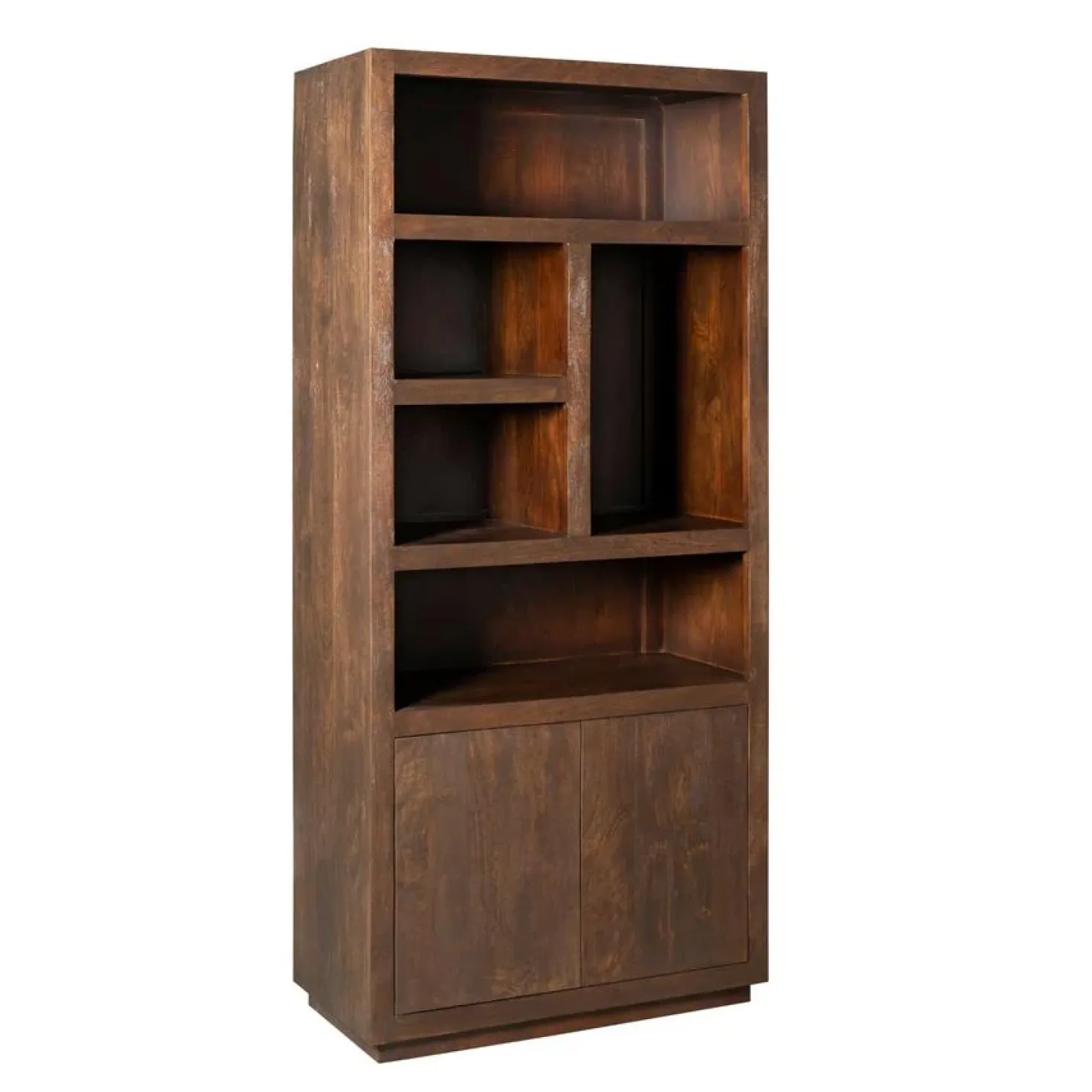 Vakkenkast Dortmund Walnoot 90cm
