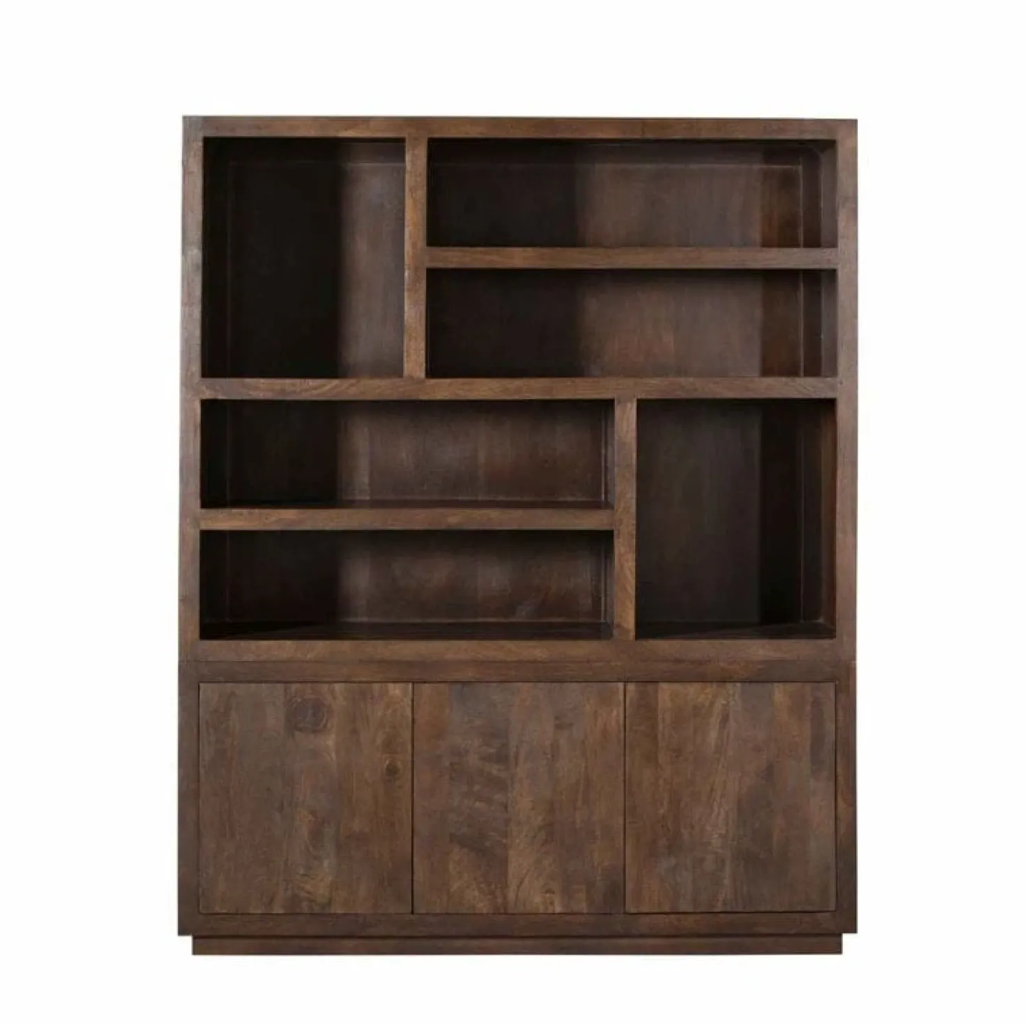 Vakkenkast Dortmund XL Walnoot 160cm