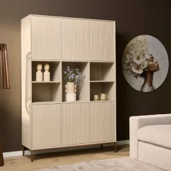 Vakkenkast Martin XL Zand 135 cm
