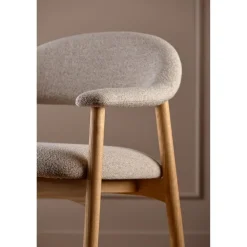 Vandis Fauteuil Beige Stof
