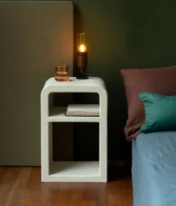 Veda Bed Bijzettafel MDF 40cm