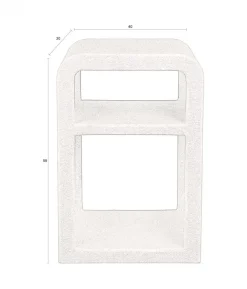 Veda Bed Bijzettafel MDF 40cm