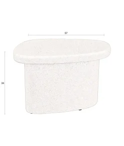 Veda Bijzettafel Laag MDF 57cm