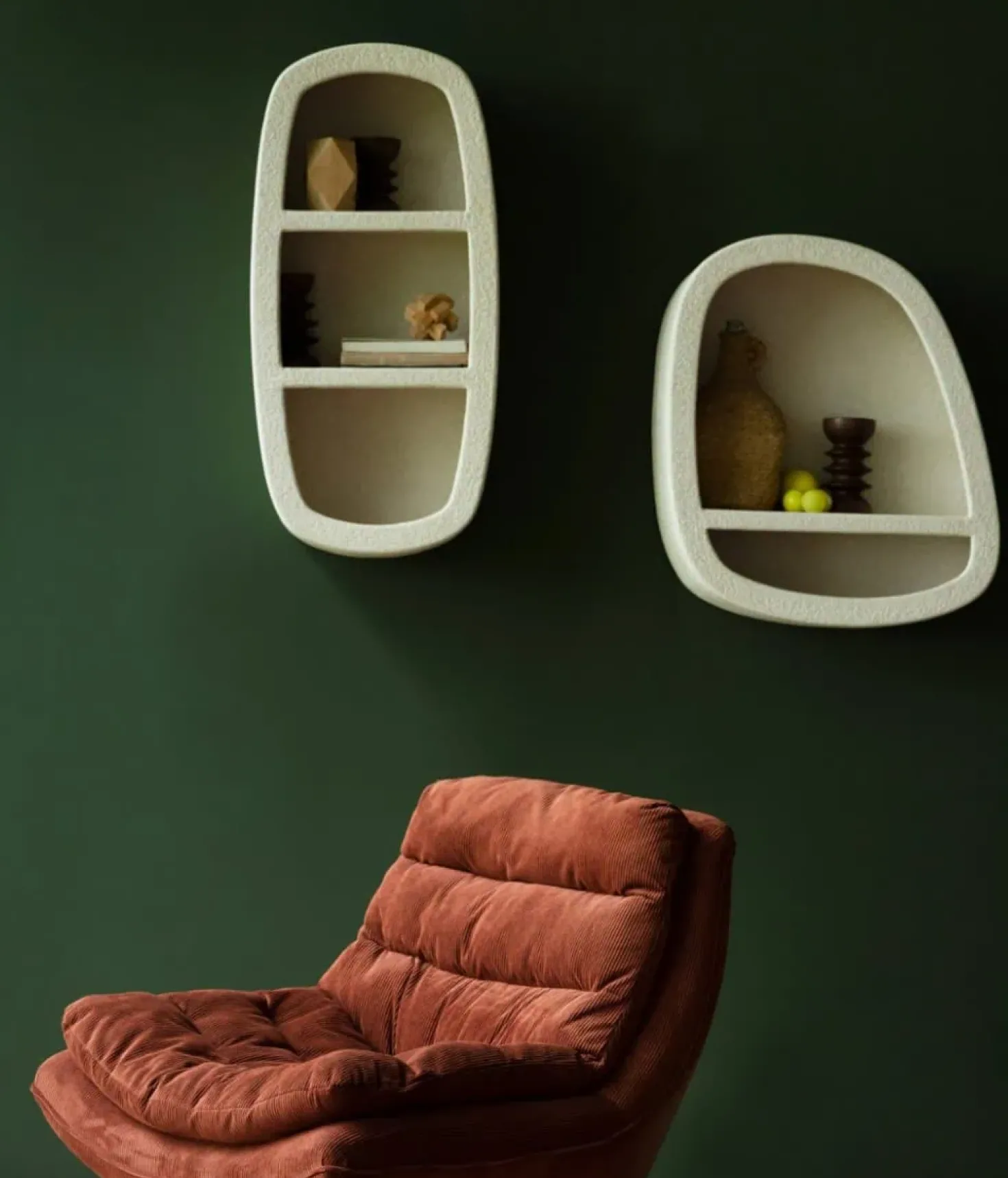 Veda Wandkast 2 Planken MDF 40cm