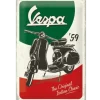 Vespa Original Italian - metalen bord
