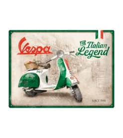 Vespa since 1946 - metalen bord