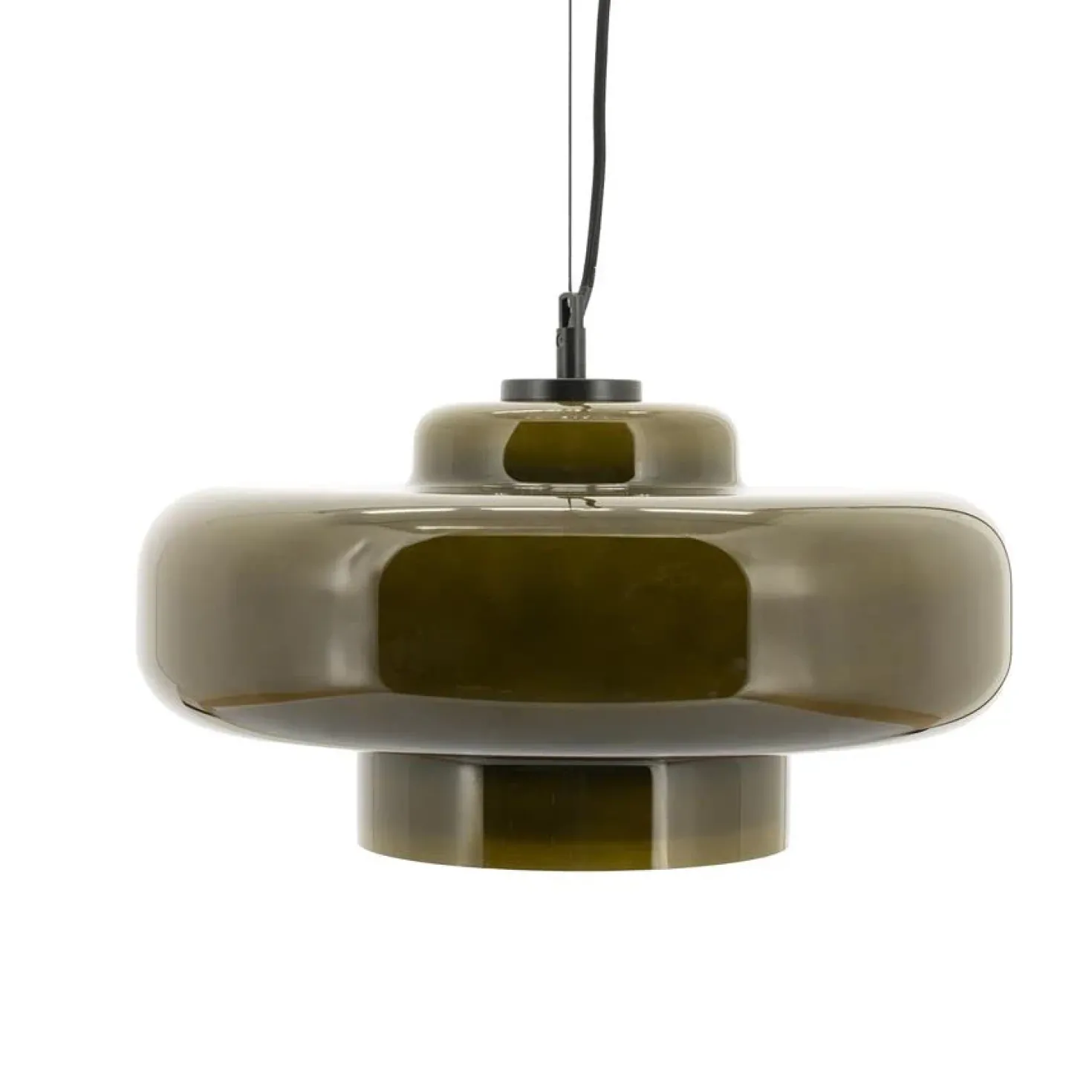 Vetro 1-lichts Hanglamp Groen