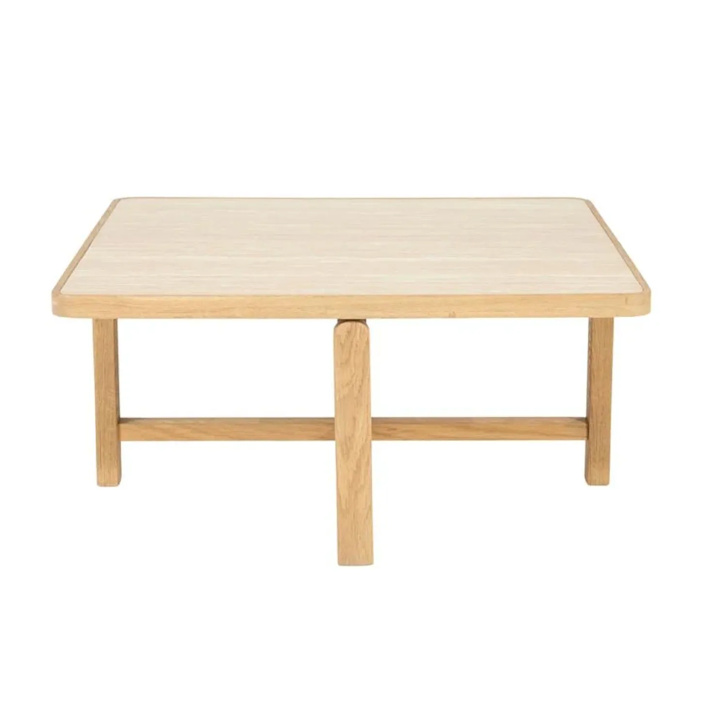 Vidar Salontafel Naturel Travertin 80cm