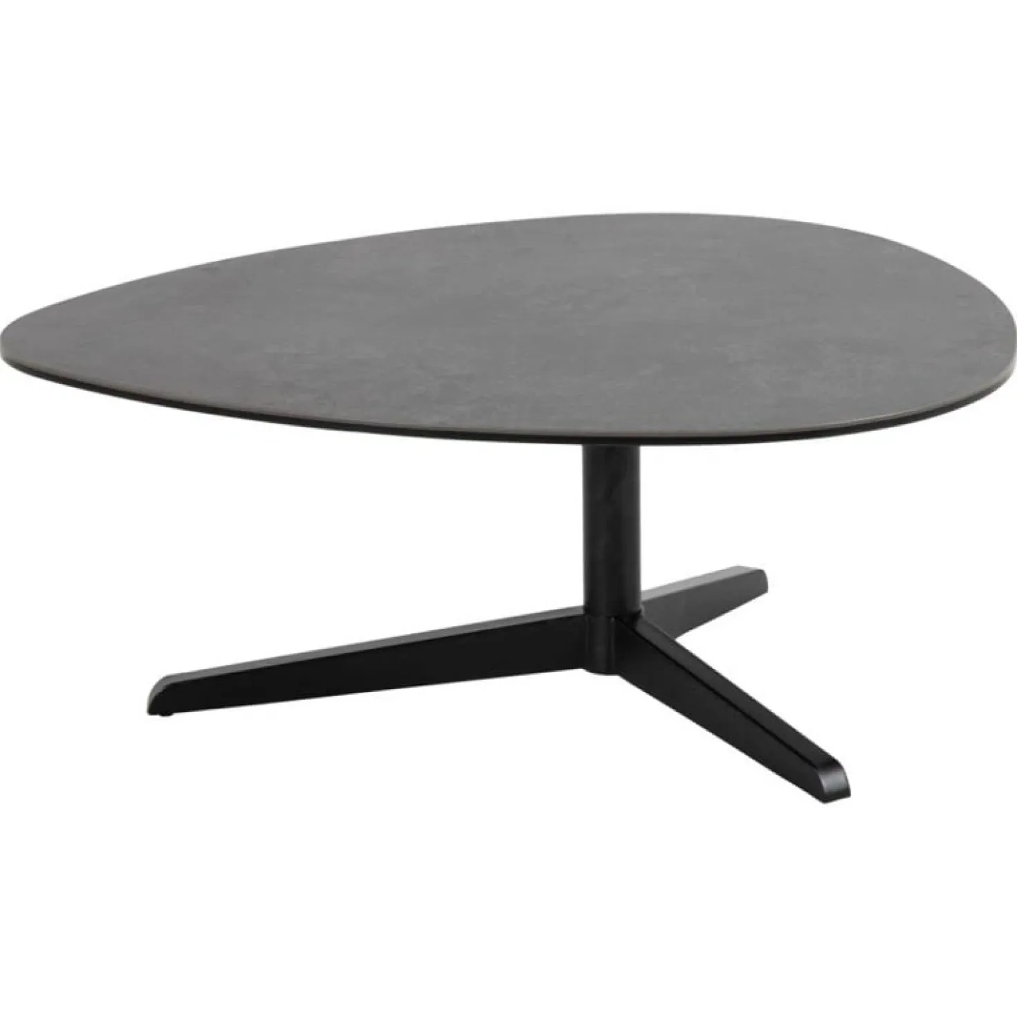 Vinna Salontafel Zwart Metaal 84cm